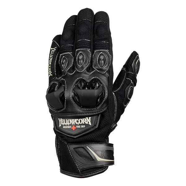 YG-344 メッシュグローブ ブラック/アイボリー Mサイズ YG-344BKIVM