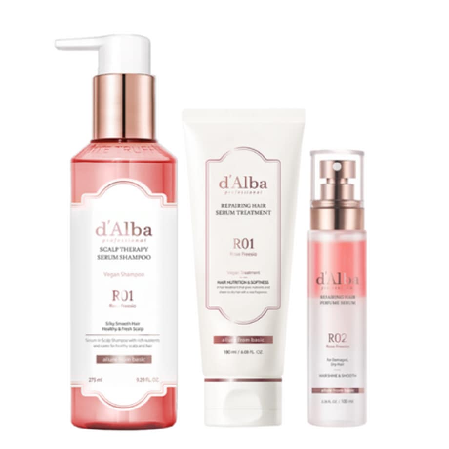 NEWビーガンヘア3種セット「シャンプー+トリートメント+パフュームセラム」