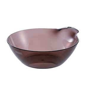 (30個セット) 洗い桶 洗面器 約幅25cm 約2.5L スモークブラウン フック穴付き リッチェル HG カラリ 浴室 風呂 バスルーム