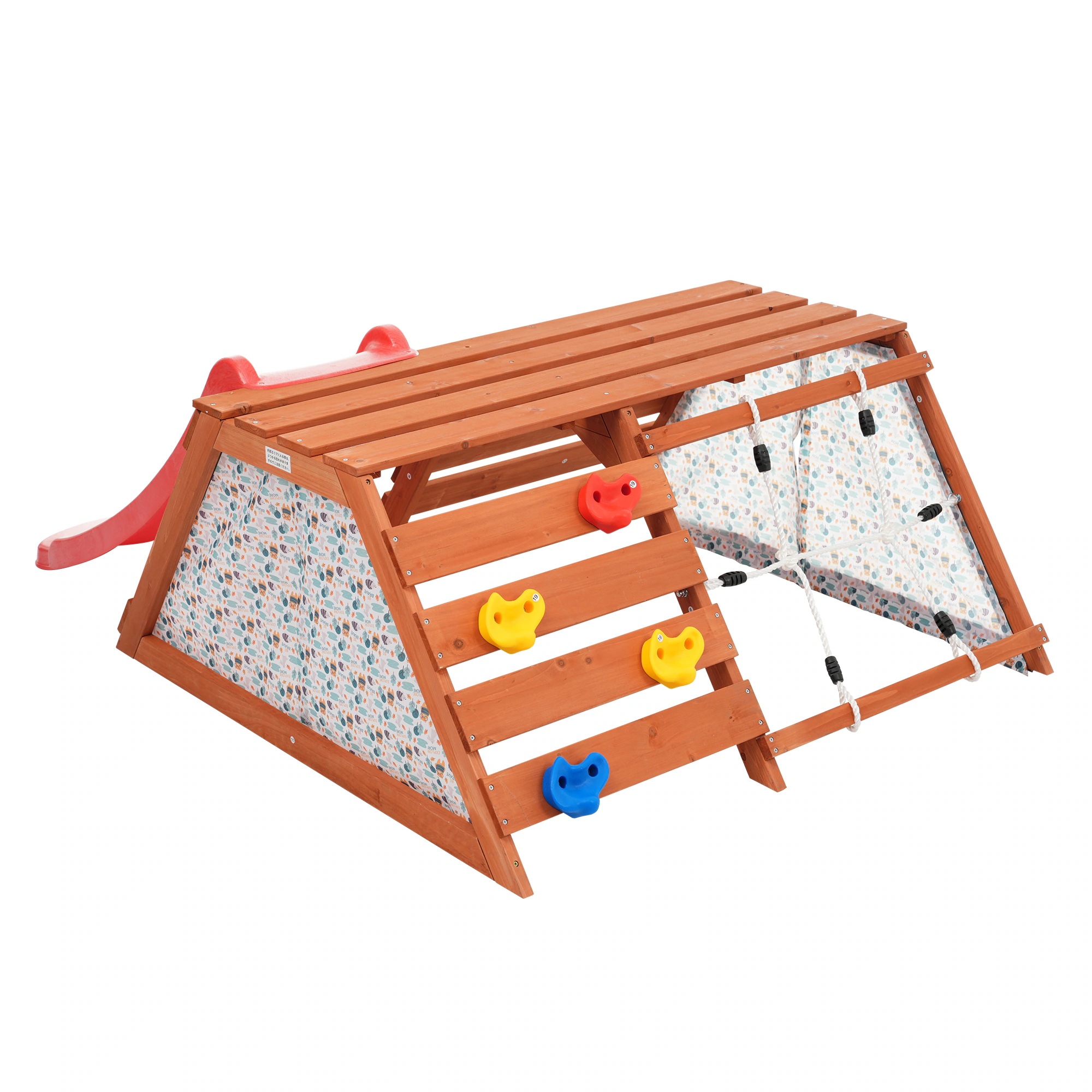 1598大型遊具 屋外遊具 ジャングルジム 滑り台 室外内 木製 天然木 耐荷重100KG 室内ジム 遊具 スギ材 すべり台 家庭用 子供 キッズ 男の子 女の子 コンパクト 3歳~8歳 プレゼント