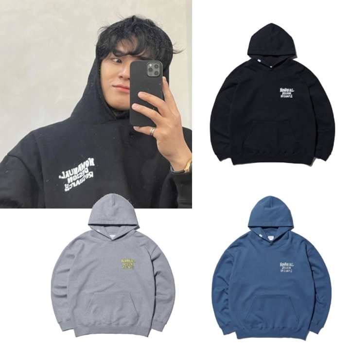 [SEVENTEENミンギュ着用] DOODLE LOGO HOODIE