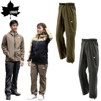 ストレッチパンツ レインパンツ アウトドアパンツ ロゴス LOGOS 4WAYストレッチレインパンツ イータ 全2色 全4サイズ 28256 パンツ