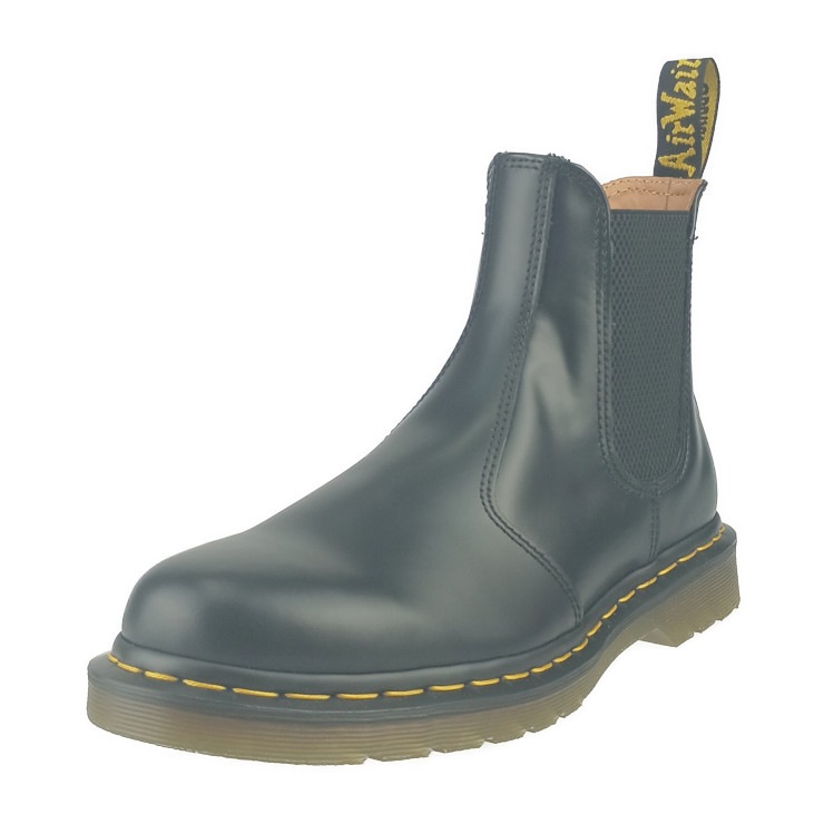 新品未使用展示品 Dr.Martens ドクターマーチン 2976 YS チェルシーブーツ 22227001 ブラック スムースレザー レディース サイドゴア ショートブーツ【本物保証】