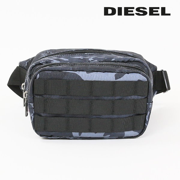 正規店買付【DIESEL】ポリエステル ブラック ベルトバッグ Diesel Holi-D ベルトバッグ M | ブラック | FARFETCH JP