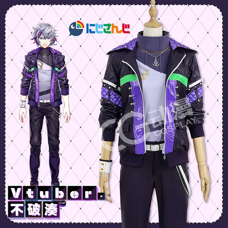 「にじさんじ」不破湊 ふわみなと VTuber コスプレ にじさんじ セットアップ YouTuber バーチャルライバ VTB Virtual YouTuber