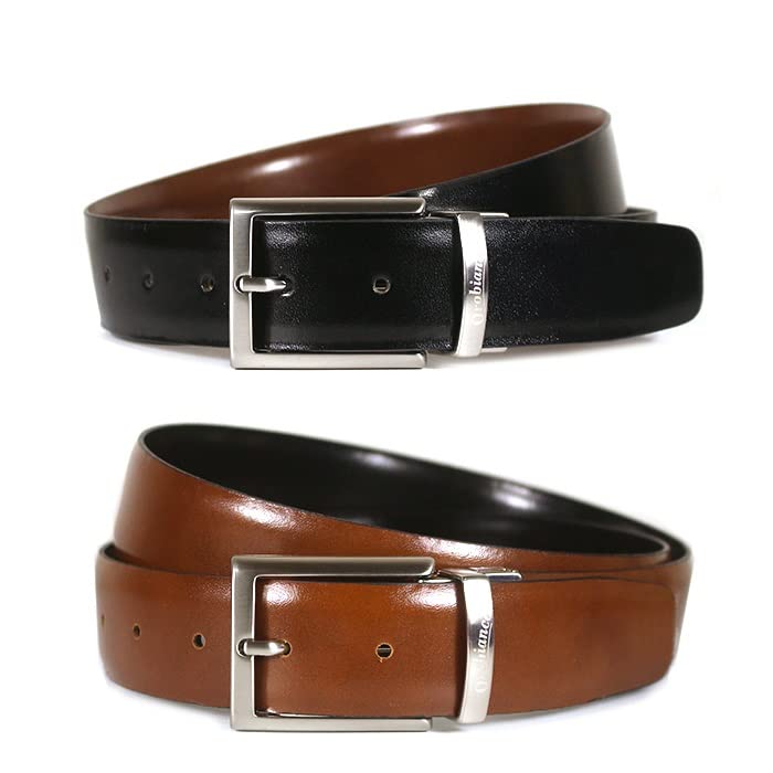 [オロビアンコ] 回転式ベルト 2way リバーシブル 牛革 イタリア製 メンズ [サイズ調整可能] [並行輸入品] BELT IGOR D.FACE