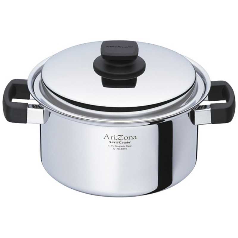 ビタクラフト　IH対応 アリゾナ 両手ナベ 21cm　8546