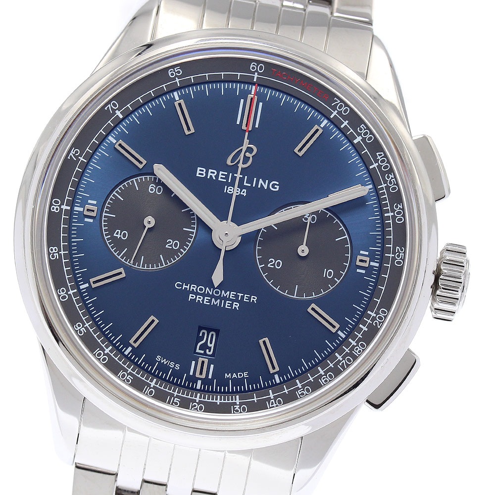ブライトリング BREITLING AB0118 プレミエ B01 クロノグラフ 自動巻き メンズ 良品 _876996【中古】 277,245円