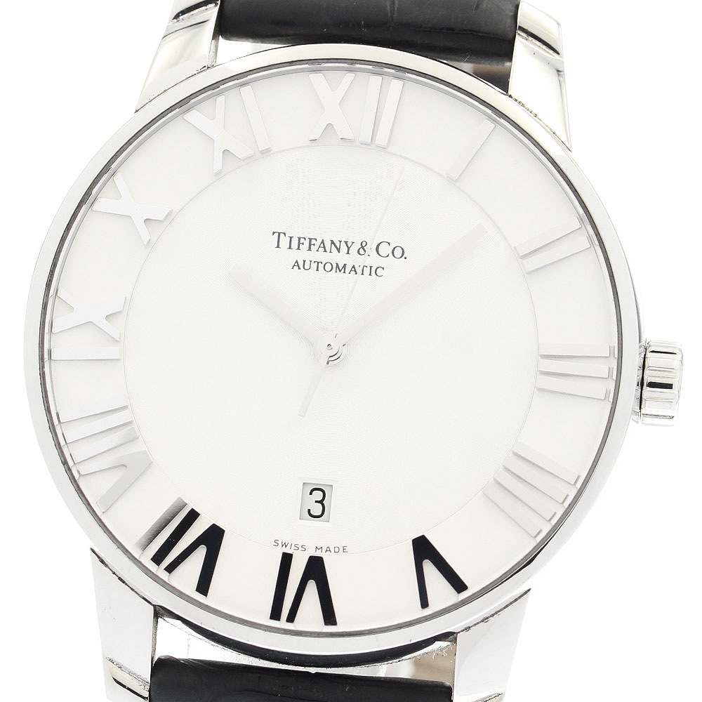 ティファニー TIFFANY&Co. Z1810.68.10A21A50A アトラスドーム デイト 自動巻き メンズ _888839【中古】