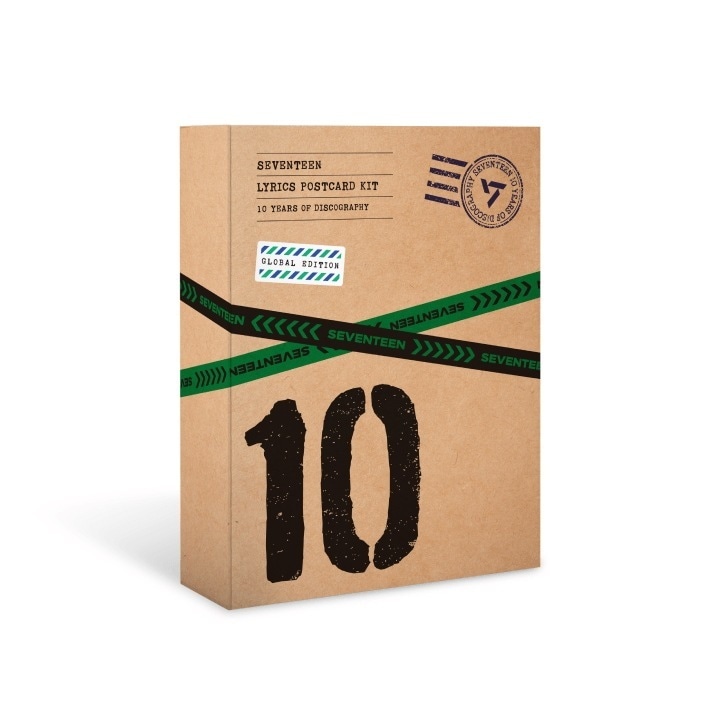 SEVENTEEN Lyrics Postcard Kit 公式グッズ