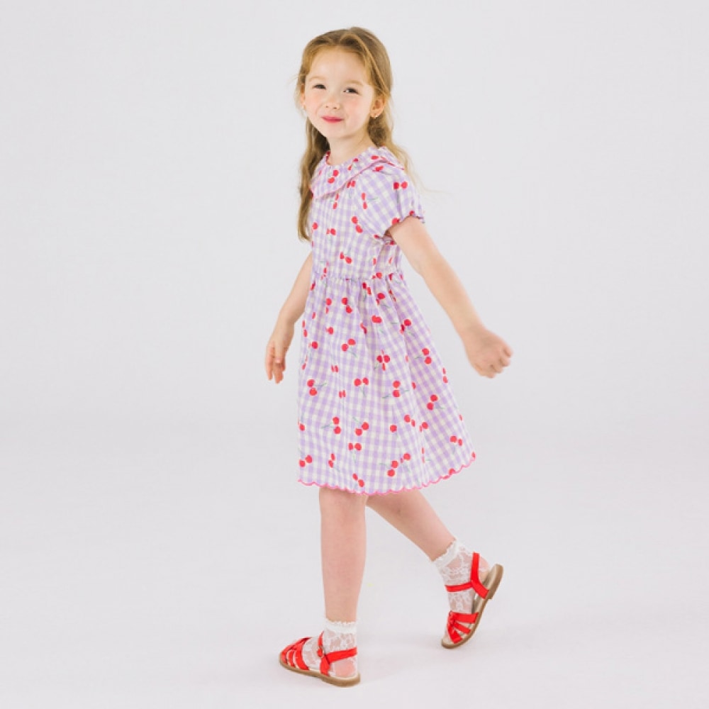 アイラブジェイ マニチェリー パフ 半袖 ワンピース JWUOP31