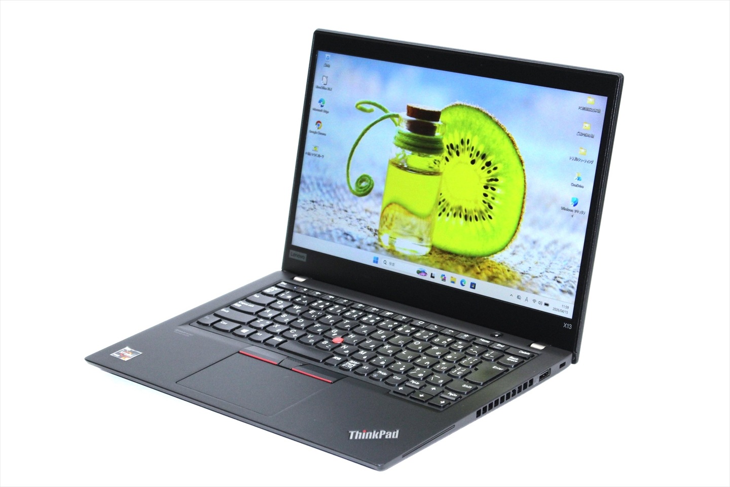 即配 良品 バッテリー良 2021年Ryzen5モデル ThinkPad X13 Gen1 Ryzen5PRO 4650U 8G 256G 13.3FHD Wi-Fi6 Office AAA評価