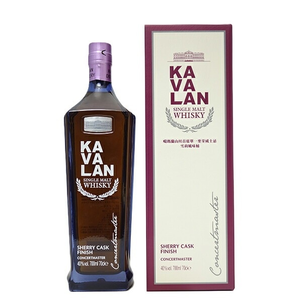 カバラン (カヴァラン) コンサートマスター シェリー カスク フィニッシュ シングルモルト 40度 箱付 700ml 正規品 ウイスキー 台湾 ^YKKVCSJ0^