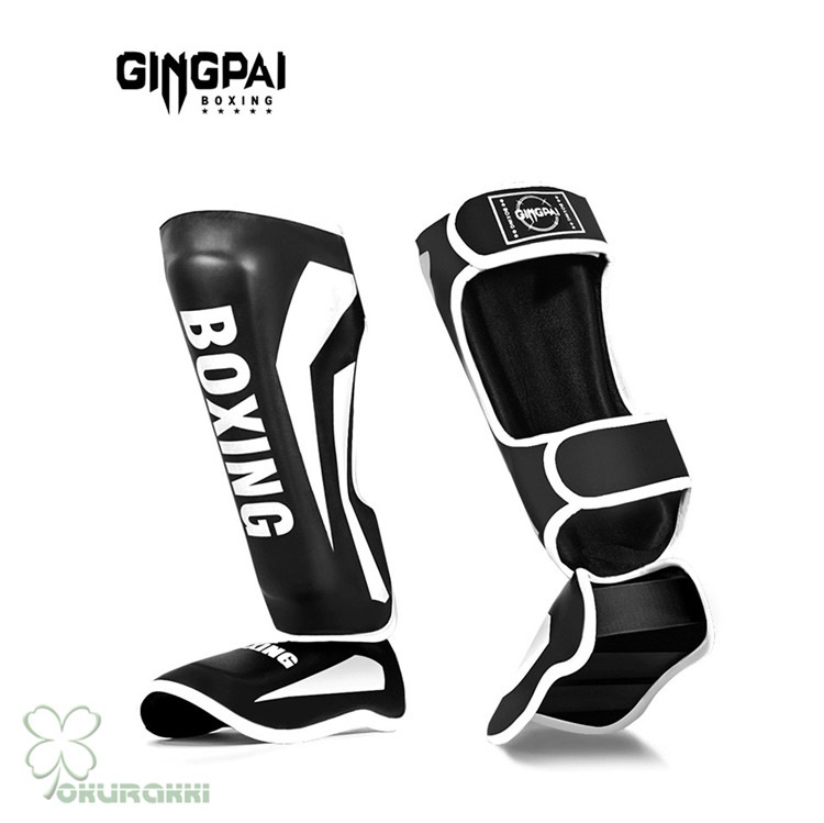 レガース レッグガード 脛当て シンガード レッグサポーター キックボクシング 格闘技 武道 空手 キックボクシング 総合格闘 防具 プロテクター2509leggd07