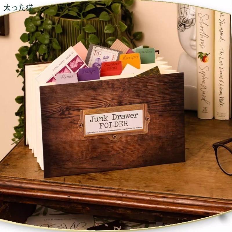 アコーディオン収納フォルダー 英国IF文化と創造英語補助フォルダーハンドブック整理アーティファクト分類チケットフォルダー卒業ギフト素材 収納 保管