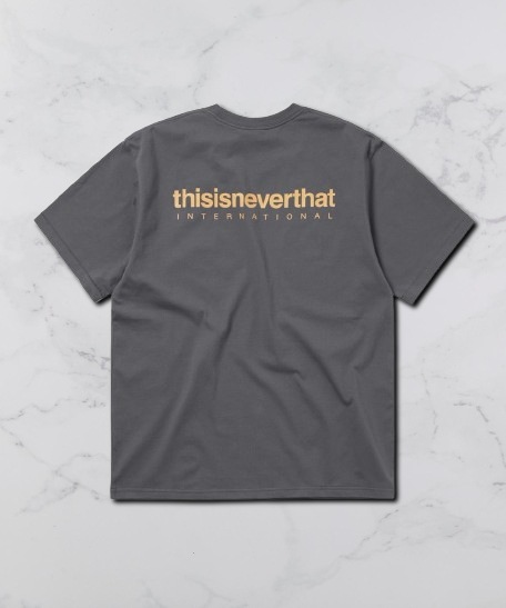 Qoo10 ディスイズネバーザット INTL LOGO TEE ロゴ 半袖
