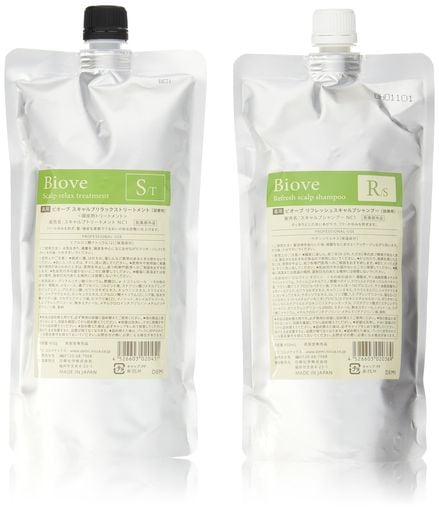 【セット】 デミ コスメティクス ビオーブ リフレッシュスキャルプシャンプー 450ML 【詰替え用】【医薬部外品】 + リラックス トリートメント 450G 【詰替え用】【医薬部外品】 シャンプー