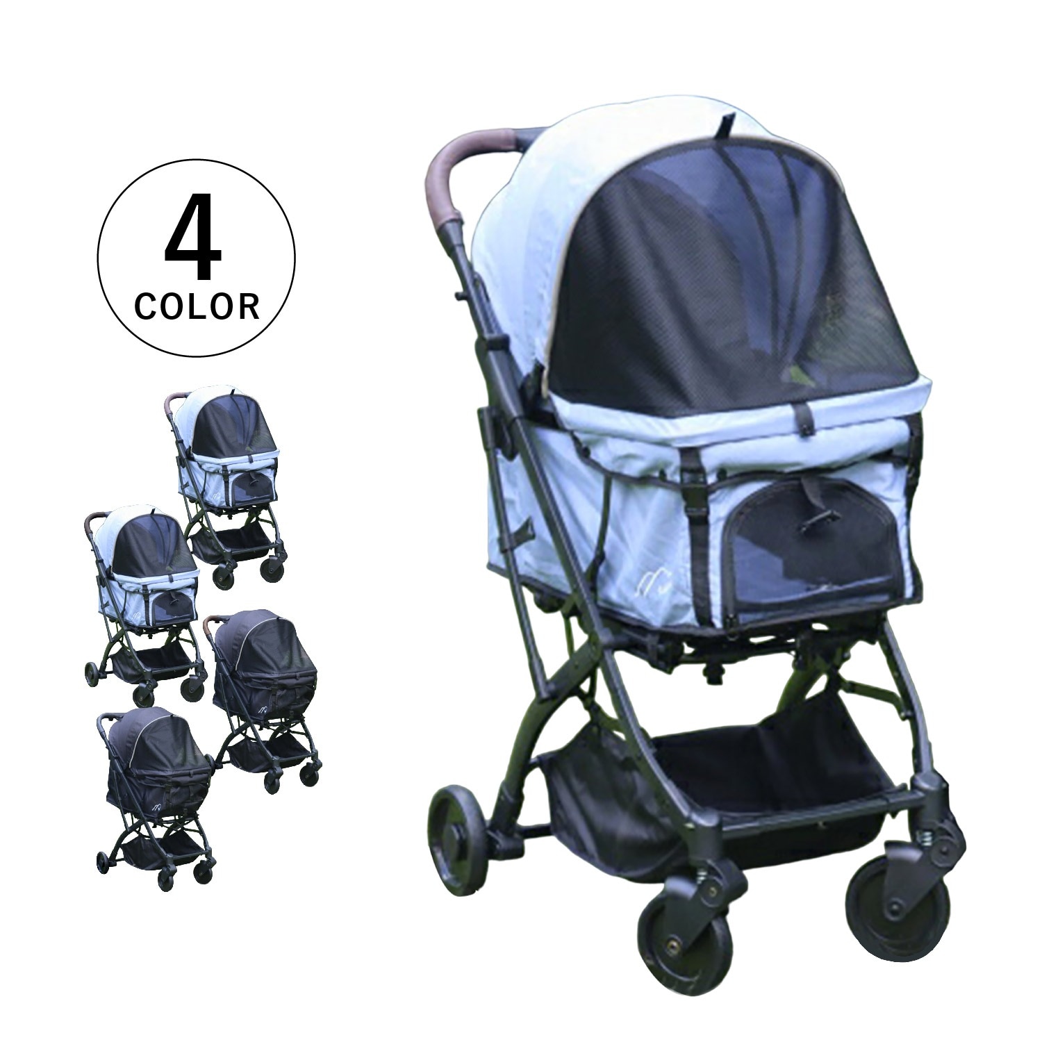 ドッグカート ペットカート バギー キャリー 犬 折りたたみ 中型犬 小型犬 4輪ファーストドッグカート