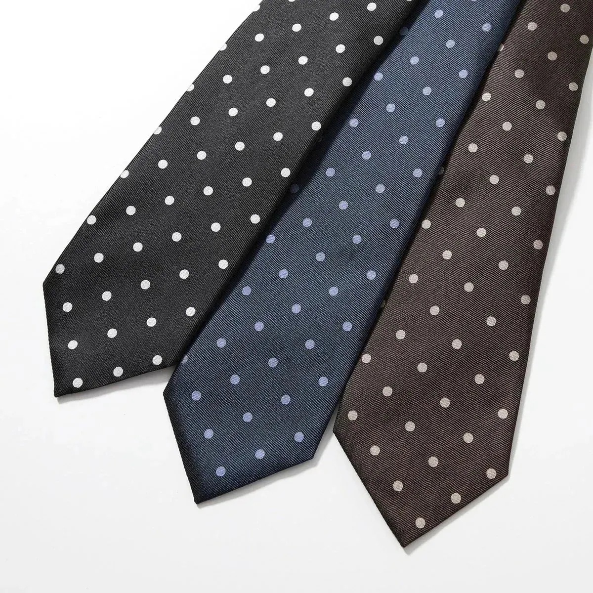 TOM FORD トムフォード ネクタイ STE001 SPS049 メンズ シルク ジャガード ドット ロゴ刺繍 カラー2色】