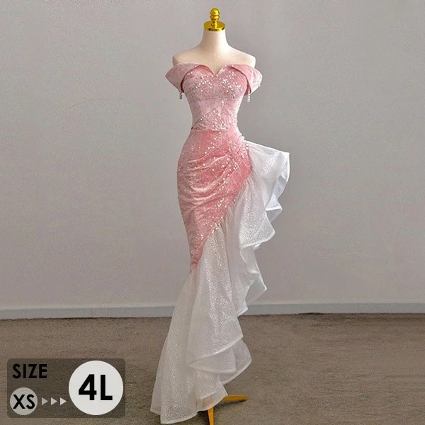 ドレス 大人 ピアノ 発表会 ロングドレス 演奏会 演奏会用ドレス ピアノ発表会 結婚式 高校生 パーティードレス 演奏会ドレス 母親 コンクール イブニングドレス ロング マーメイドドレス キラキラ 11,848円