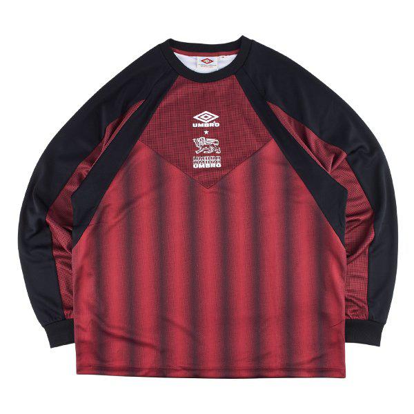 HBLゴールキーパー ラウンド長袖Tシャツ UQ121CRJ22 SRE1_P415024561