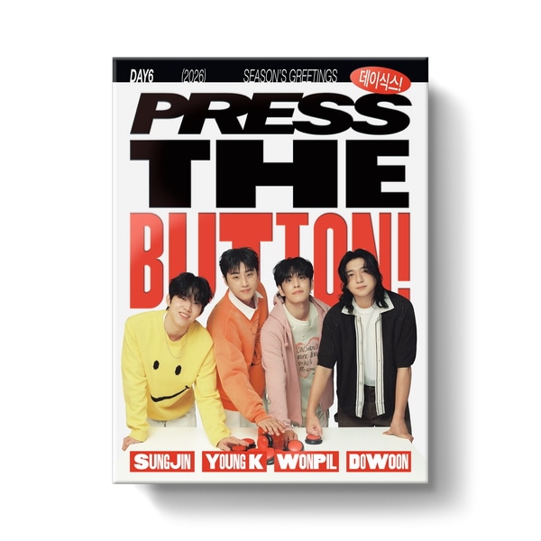 【特典】 DAY6 2026 SEASONS GREETINGS [PRESS THE BUTTON] シーグリ / カレンダー / シーズングリーティング