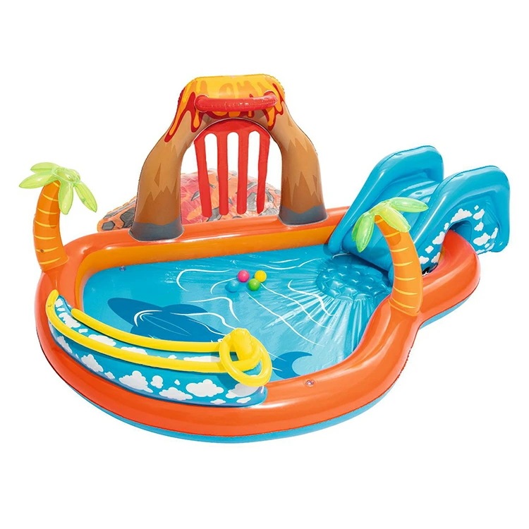 新製品が出回る 大型プール すべり台 滑り台 大型 ビニールプール 噴水 ベランダ ファミリープール キッズプール 子供用プール 子ども用プール 家庭用プール ガーデンプール すべり台付き 滑り台付き