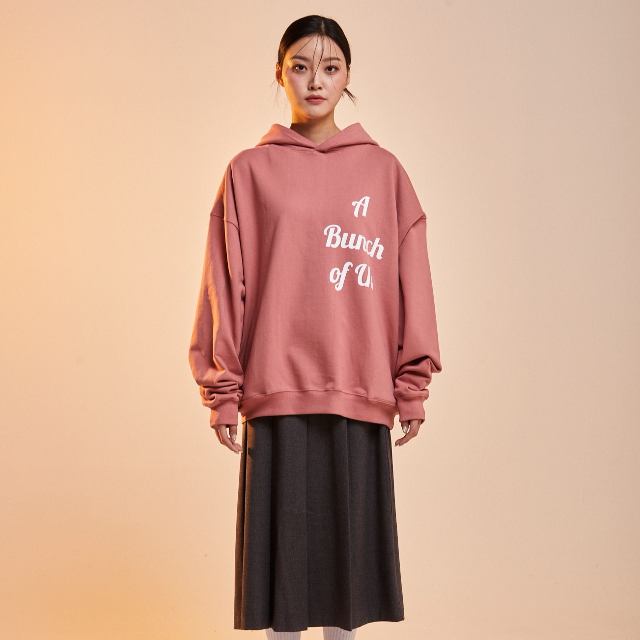 LP Big Logo Hoodie (Indigo Pink)