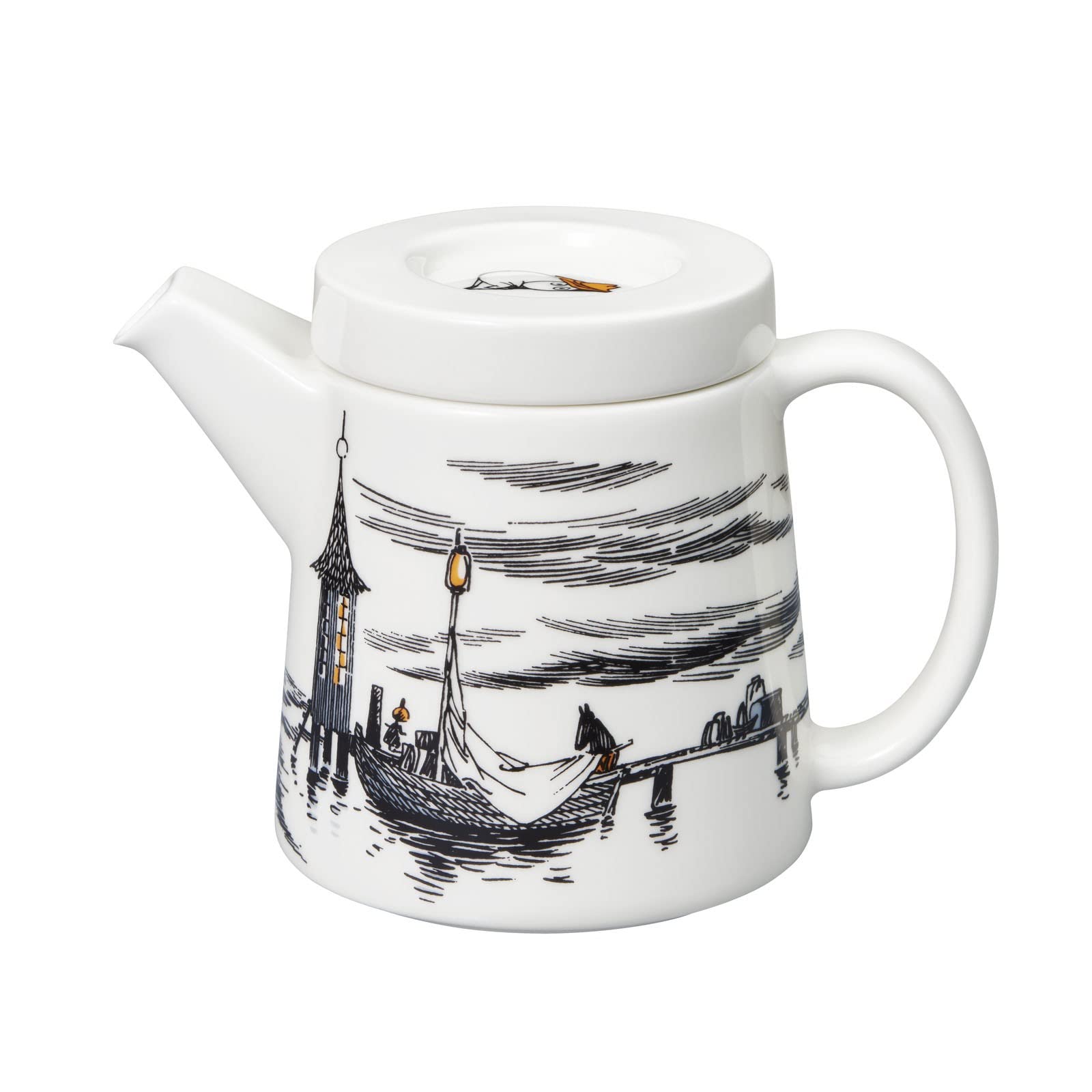 【正規輸入品】 ムーミン (Moomin by ARABIA) ティーポット 約700ml トゥルートゥーイッツオリジン 1059571