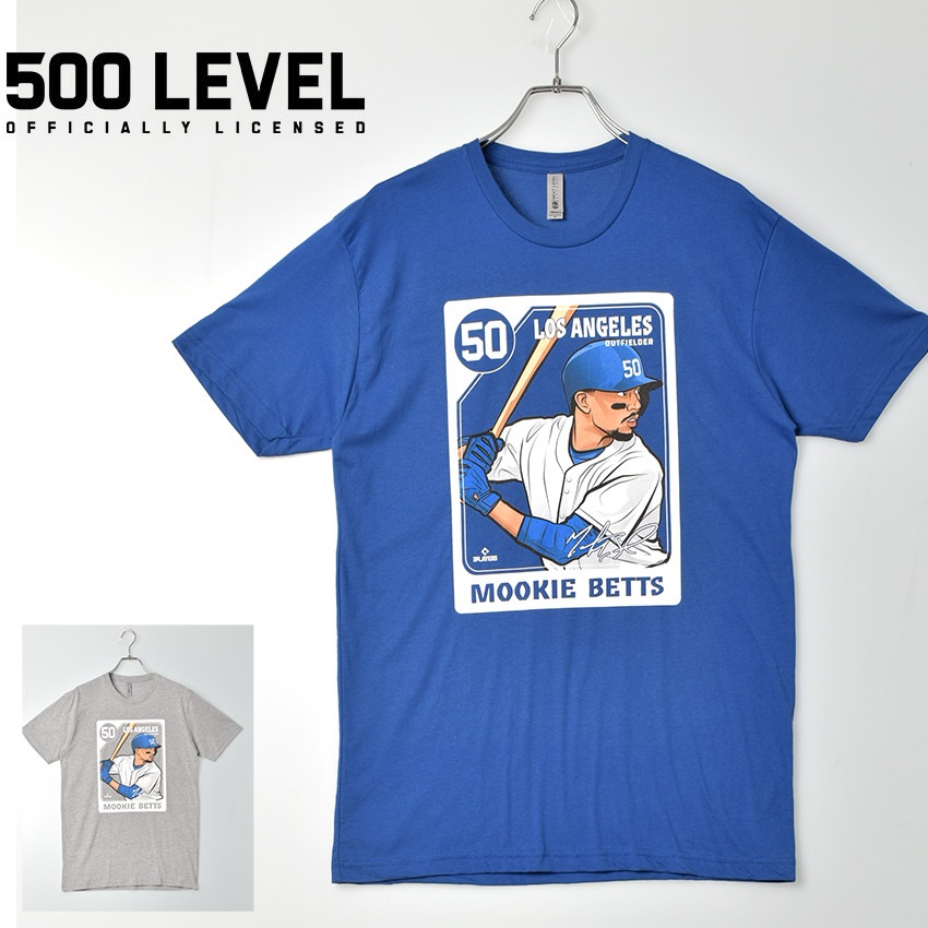 ムーキーベッツ MLB メジャーリーグ 野球 半袖Tシャツ メンズ MOOKIE BETTS BNLCROY-XX-0016-050-03 トップス ロサンゼルスドジャース プリント カジュアル