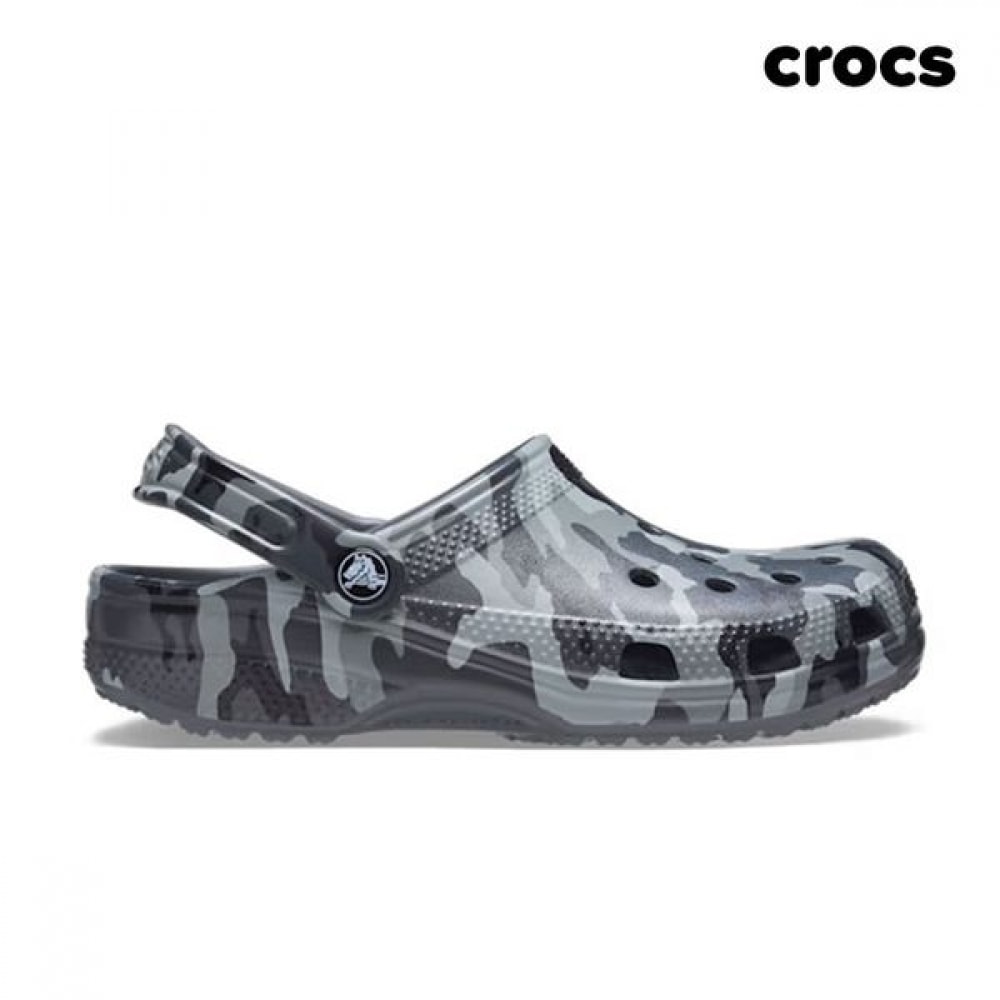 クロックスシューズ クロックスクラシックプリント迷彩クロッグサンダル/スリッパ(206454-0IE)