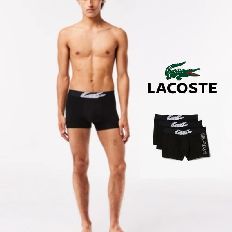 クロック プリント トランク ショーツ 3パック ブラック 5H2082-10 031［WA］【GHOM】