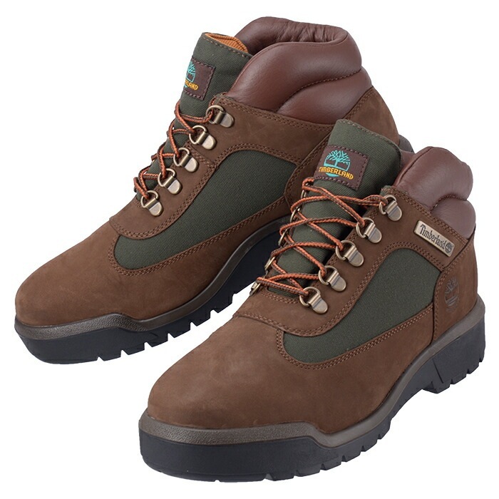 FIELD BOOT WP L/F MID BOOT TB 0A18A6 D47 メンズ ダークブラウン ヌバック ビーブロ