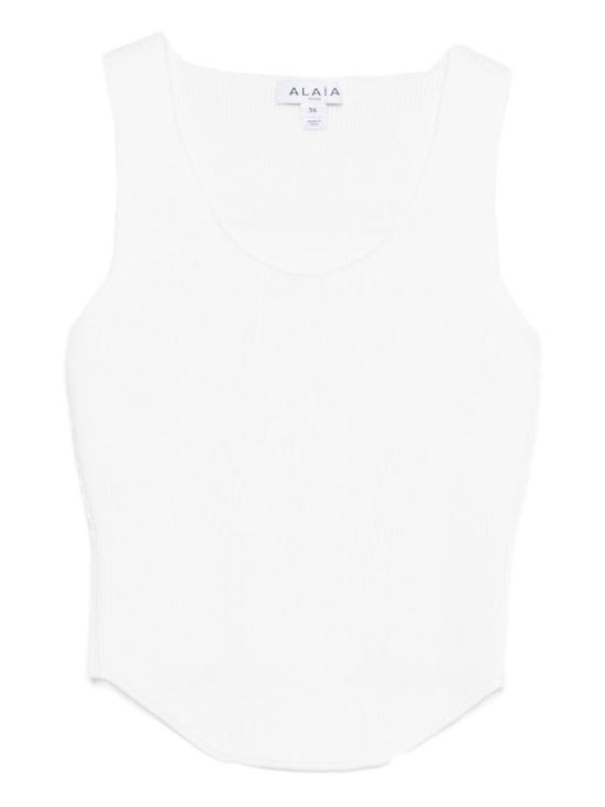 ALAIA Women Tops AA9H1409K141C 054 White