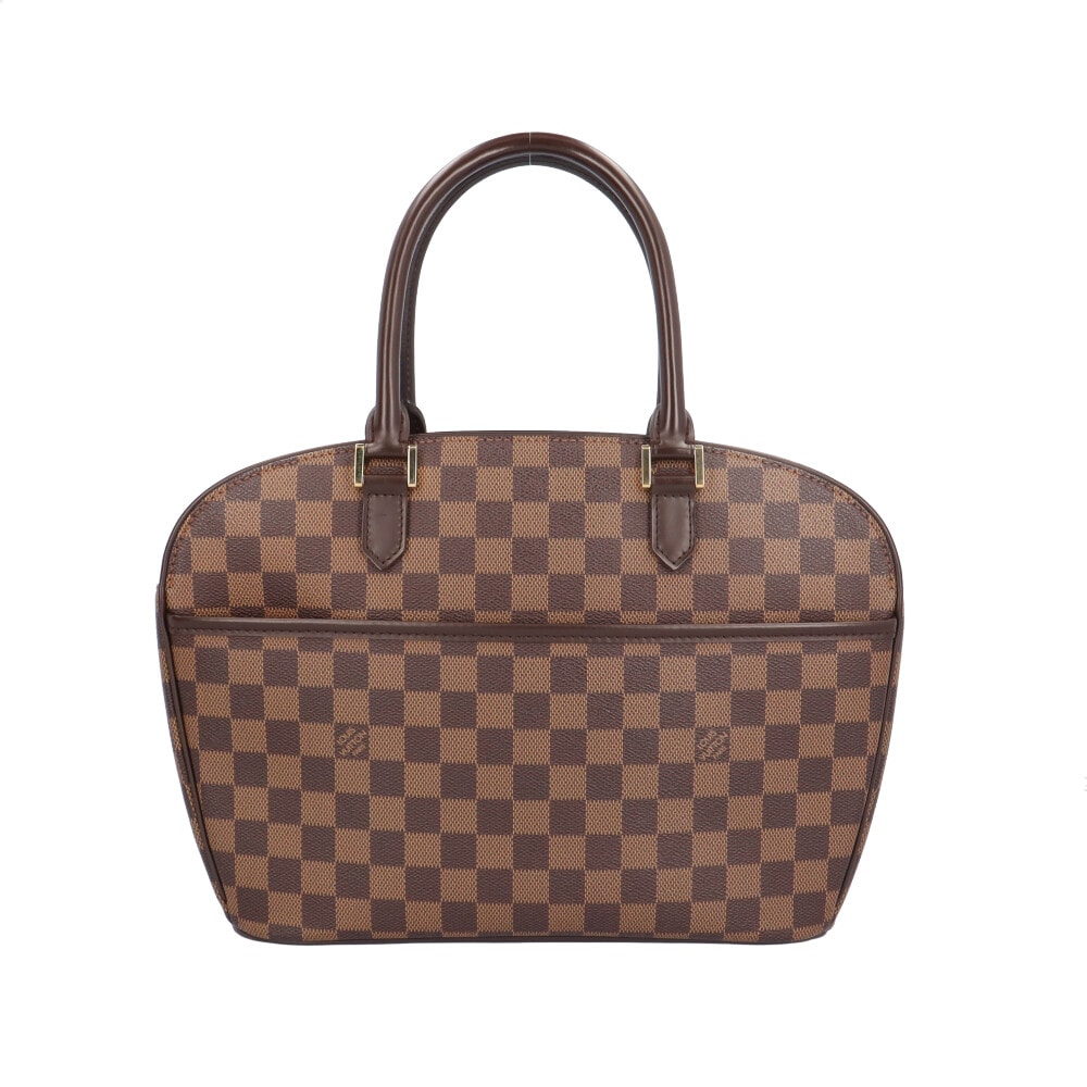 ルイヴィトン サリア オリゾンタル ダミエ ハンドバッグ ダミエキャンバス N51282 ブラウン LOUIS VUITTON 中古