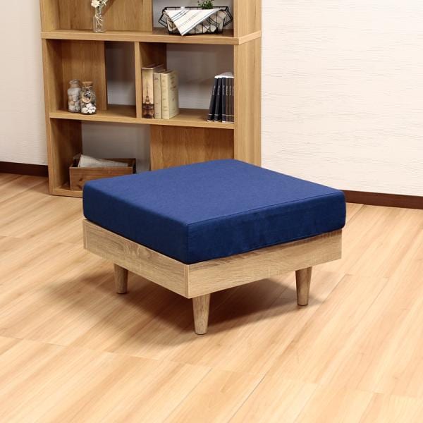 オットマン 椅子 1人掛け 一人掛 単品 足置き 腰掛け スツール ソファー 脚付き 木製 クッション 座面 北欧 モダン カフェ おしゃれ 14,136円