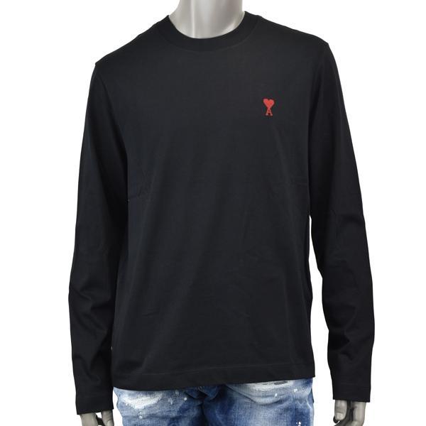 AMI Alexandre Mattiussi アミ アレクサンドロ マテュッシ AMI DE COEUR L/S T-SHIRT 長袖Tシャツ ロンT/UTS235 724 001