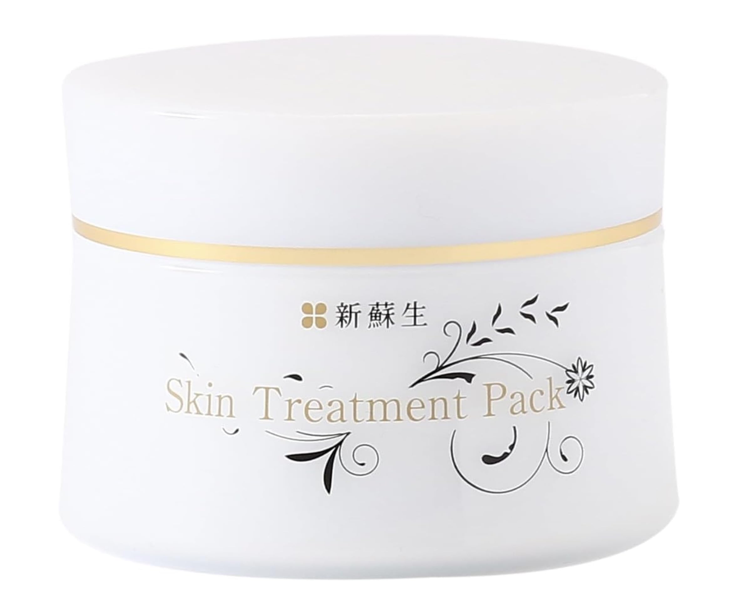 新蘇生 フェイスパック 110g 無添加 ビタミン豊富 米ぬか配合 乾燥肌や敏感肌の方にも 保湿 スキントリートメントパック