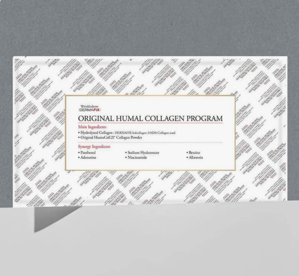 dermafix humal collagen mask pack 10 sheets