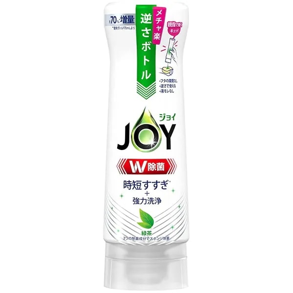 除菌ジョイ 逆さボトル 緑茶の香り 本体 290ml