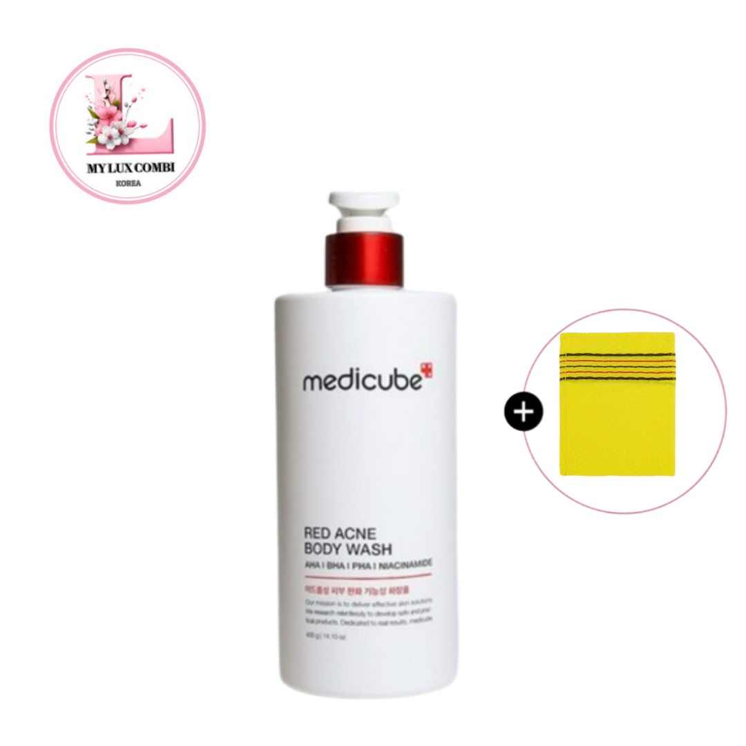 レッド アクネ ボディウォッシュ 400g x 1個/アクネボディウォッシュ ニキビケア 低刺激ボディウォッシュ 韓国コスメ 敏感肌用洗浄料 皮脂コントロール ボディニキビ 保湿ボディウォッシュ トラ