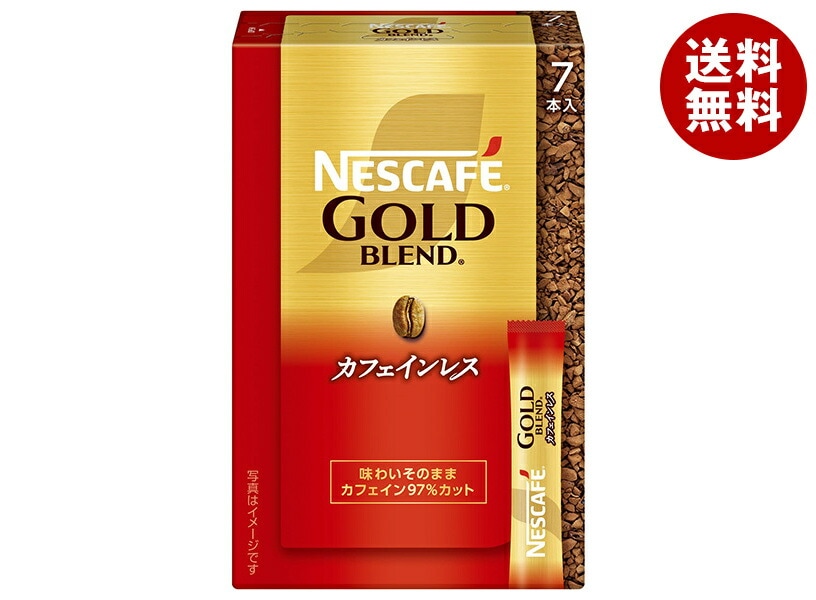 ネスレ日本 ネスカフェ ゴールドブレンド カフェインレス スティック ブラック (2g＊7P)＊12個入＊(2ケース)