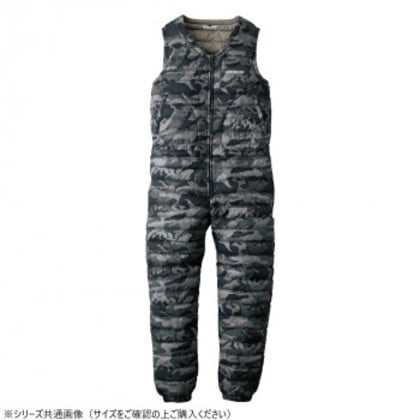 イーブンリバー ファイバーダウンインナースーツ カモフラグレー(45) サイズ:L R120 6,256円