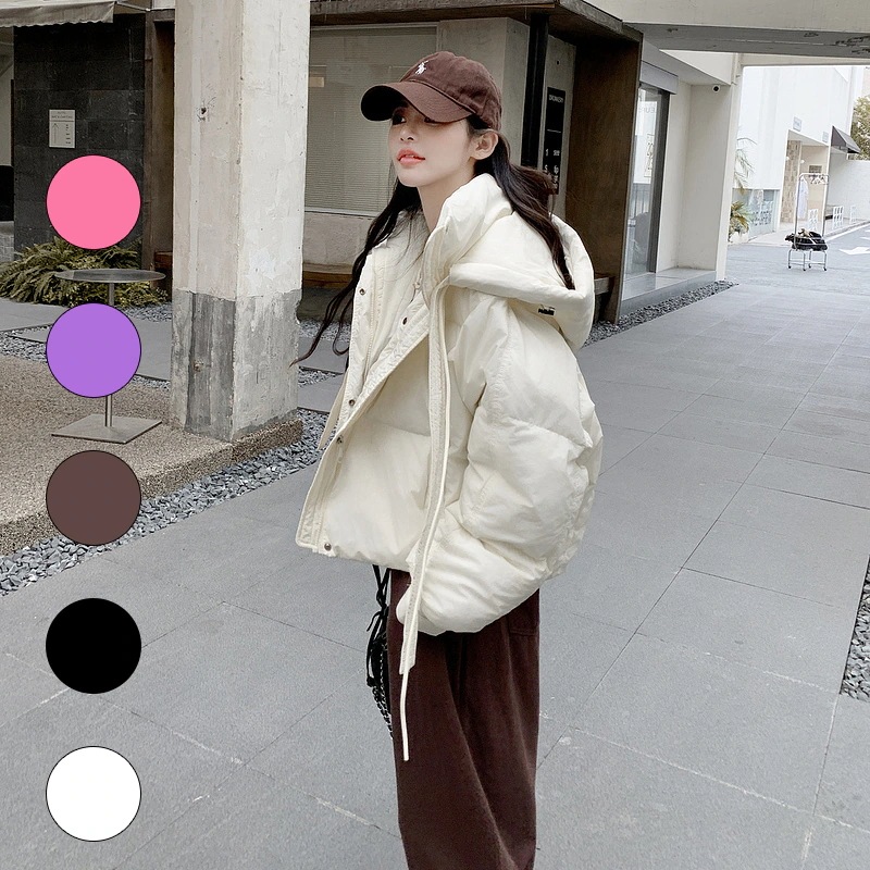 MF49 大人気 5色 韓国ファッション ダウンコート 大きいサイズ ダウンジャケット ショートコート 韓国 コート レディース服 コットン ジャケット レディース 韓国