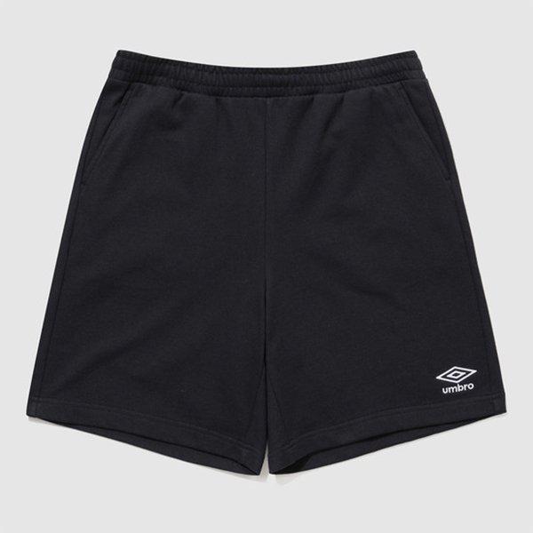 エッセンシャルスウェット4.5部丈ハーフパンツ UQ123CHP19 BLK_P413956247
