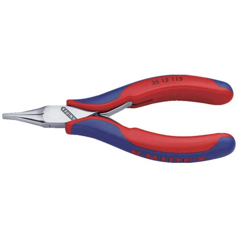 KNIPEX社　精密用プライヤｰ 平 115mm　3512115