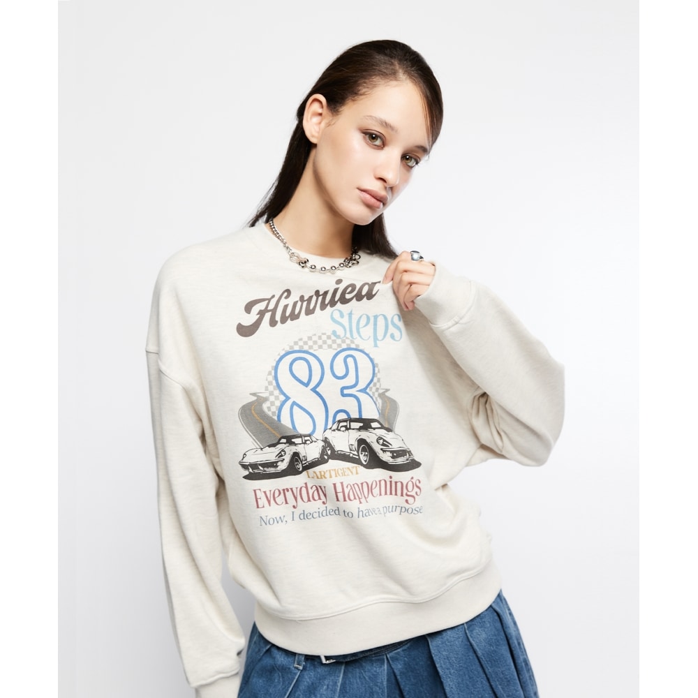 アルティジェント L7 オールドカー 83 スウェットシャツ (スウェットシャツ)