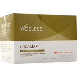 AGELESS FOUNDATION LABORATORIES社　ウルトラマックス ゴールド パウダー バレンシアオレンジ 22包 9,867円