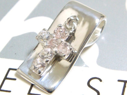 FREE STYLEクロスCZフリースタイルペンダントst/プレゼント/ギフト/アクセサリー