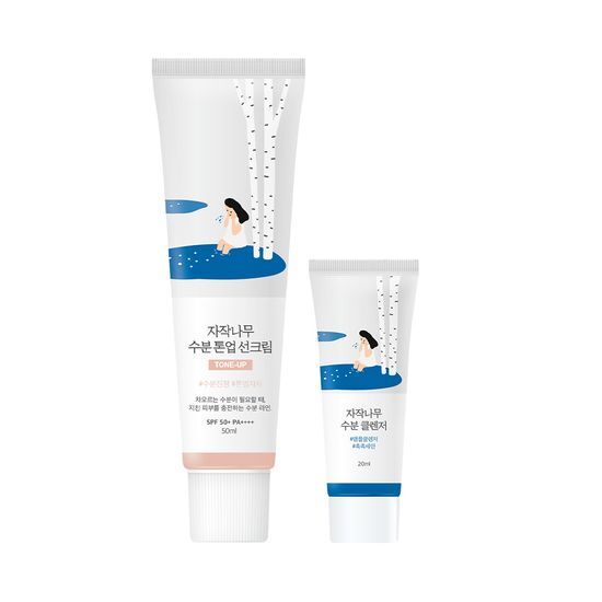 【美白トーンアップ】白樺水分トーンアップサンクリーム50ml＋クレンザー20ml付き企画セット